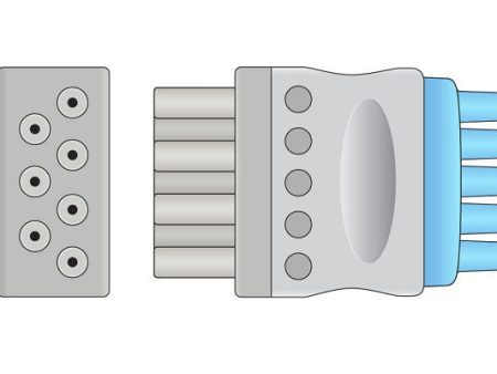 Mindray > Datascope Compatible ECG Telemetry Leadwire Fashion