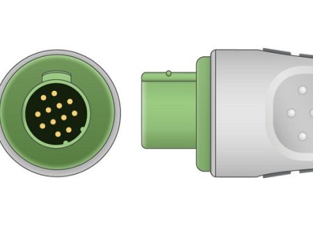 Fukuda Denshi Compatible Direct-Connect ECG Cable For Sale