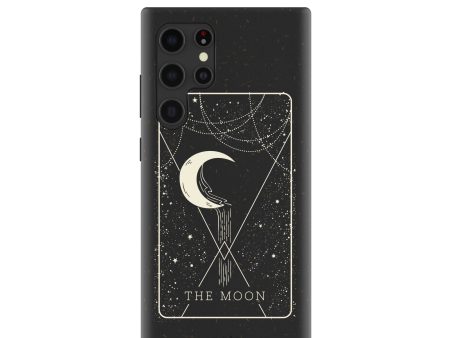 Black The Moon Samsung Galaxy S22 Ultra Case Discount