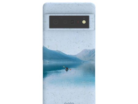 Powder Blue Serene Google Pixel 6 Pro Case Cheap