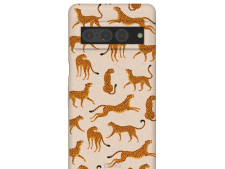 Seashell Wild Cats Google Pixel 7 Pro Case on Sale