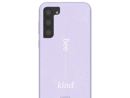 Lavender Bee Kind Samsung Galaxy S23+(Plus) Case Fashion