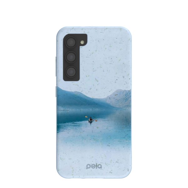 Powder Blue Serene Samsung Galaxy S23 Case Discount