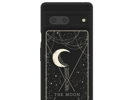 Black The Moon Google Pixel 7 Case Online