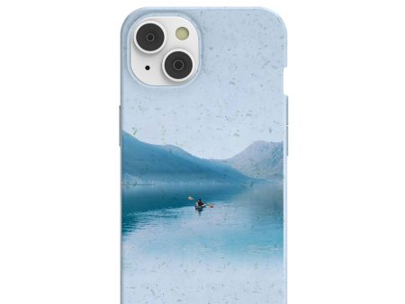 Powder Blue Serene iPhone 14 Case with MagSafe Module Online Hot Sale