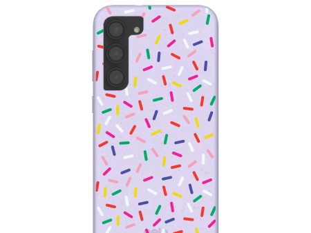 Lavender Sprinkles Samsung Galaxy S23+(Plus) Case Online now