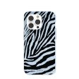 Powder Blue Zebra iPhone 14 Pro Case with MagSafe Module Online Hot Sale