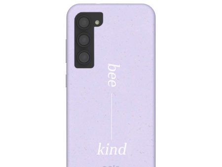 Lavender Bee Kind Samsung Galaxy S23 Case For Discount