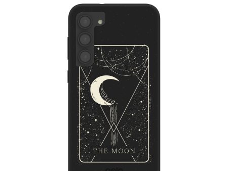 Black The Moon Samsung Galaxy S23+(Plus) Case For Sale