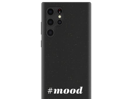 Black #mood Samsung Galaxy S22 Ultra Case Cheap