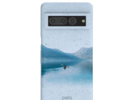 Powder Blue Serene Google Pixel 7 Pro Case For Cheap