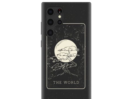 Black The World Samsung Galaxy S22 Ultra Case Discount