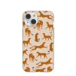 Seashell Wild Cats iPhone 14 Case with MagSafe Module Sale