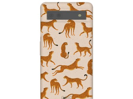 Seashell Wild Cats Google Pixel 6a Case Online Sale