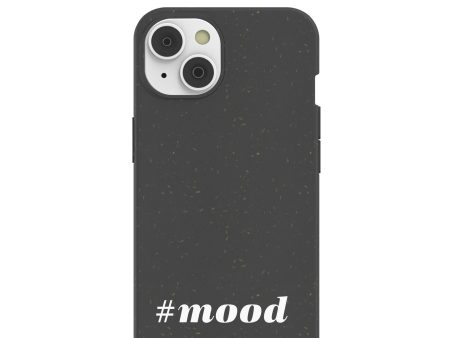 Black #mood iPhone 14 Case with MagSafe Module Cheap