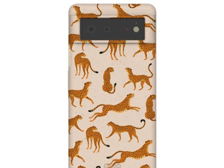 Seashell Wild Cats Google Pixel 6 Case Online Hot Sale