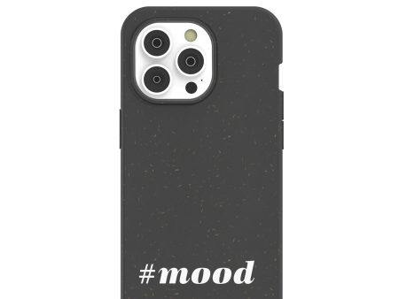 Black #mood iPhone 14 Pro Case with MagSafe Module For Sale