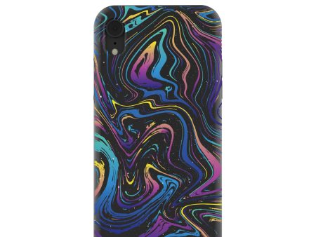 Black Galaxy Swirls iPhone XR Case Online