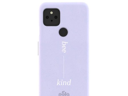 Lavender Bee Kind Google Pixel 5 Case For Cheap