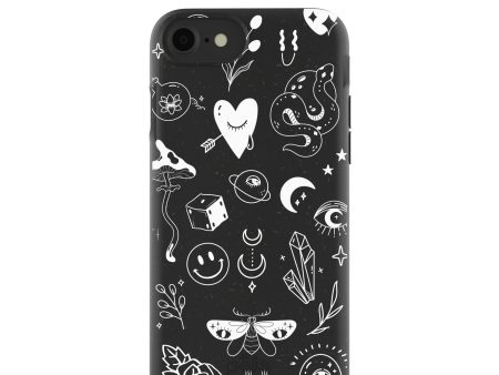 Black Contrast iPhone 6 6s 7 8 SE Case Online