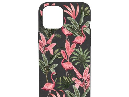 Black Flamingo Party iPhone 12 Pro Max Case For Discount