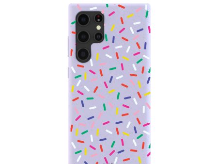 Lavender Sprinkles Samsung Galaxy S22 Ultra Case Online Sale