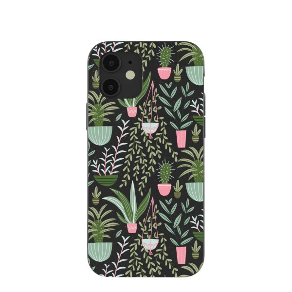 Black Indoor Garden iPhone 12  iPhone 12 Pro Case For Cheap