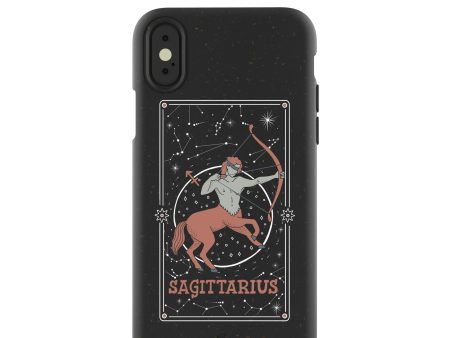 Black Sagittarius iPhone X Case Sale