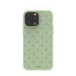 Sage Green Hearts iPhone 13 Pro Max Case Discount