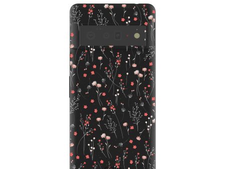 Black Night Garden Google Pixel 6 Pro Case Online Sale