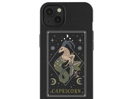 Black Capricorn iPhone 13 Case Online Sale