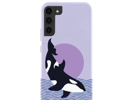 Lavender Orca Samsung Galaxy S22+(Plus) Case For Cheap