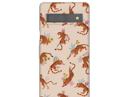 Seashell Whimsical Tigers Google Pixel 7a Case For Discount