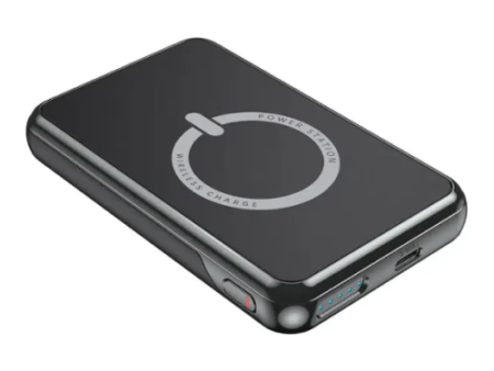 Awei P118K Wireless Charging Portable Power Bank ( 5000 mAh ) - Black Online Sale