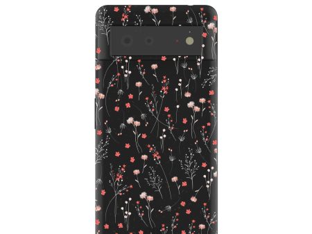 Black Night Garden Google Pixel 6 Case Hot on Sale