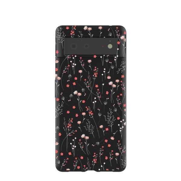 Black Night Garden Google Pixel 6 Case Hot on Sale