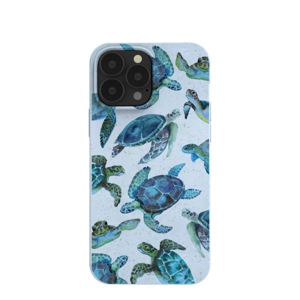 Powder Blue Underwater iPhone 13 Pro Max Case Online now