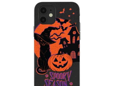 Black Spooky Szn iPhone 12  iPhone 12 Pro Case on Sale