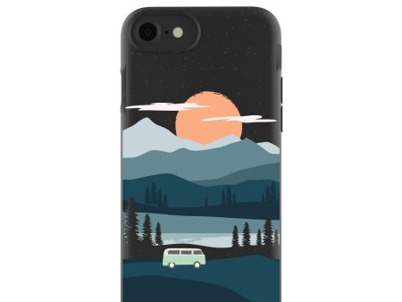 Black Digital Nomad iPhone 6 6s 7 8 SE Case For Cheap