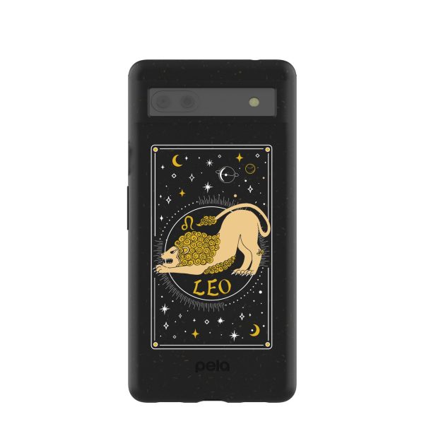 Black Leo Google Pixel 6a Case Online now