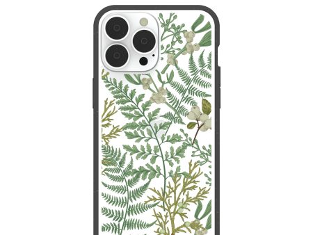 Clear Herbarium iPhone 13 Pro Max Case With Black Ridge Sale