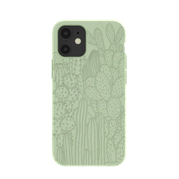 Sage Green Cacti iPhone 12  iPhone 12 Pro Case Online Hot Sale