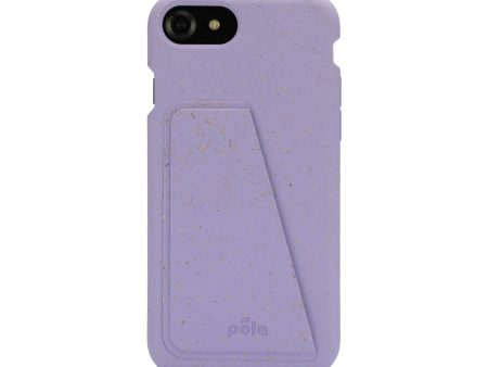 Lavender iPhone 6 6s 7 8 SE Wallet Case Online now