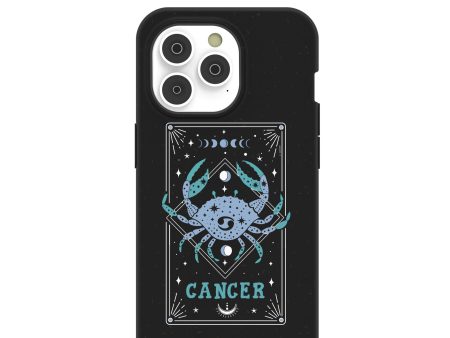 Black Cancer iPhone 14 Pro Case with MagSafe Module For Sale