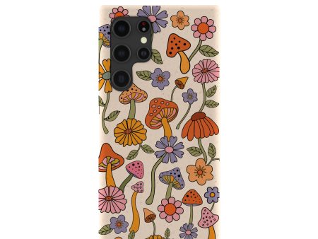 Seashell Shrooms and Blooms Samsung Galaxy S22 Ultra Case Discount