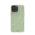 Sage Green Cacti iPhone 13 Pro Max Case For Sale