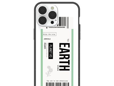 Clear Earthbound iPhone 13 Pro Max Case With Black Ridge on Sale