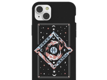 Black Pisces iPhone 14 Plus Case with MagSafe Module Online Sale