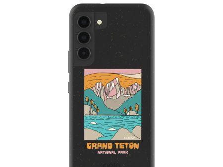 Black Grand Teton Samsung Galaxy S22 Case For Cheap