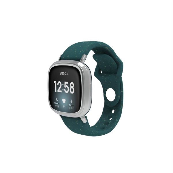 Green Fitbit Sense and Versa 3 Strap For Sale